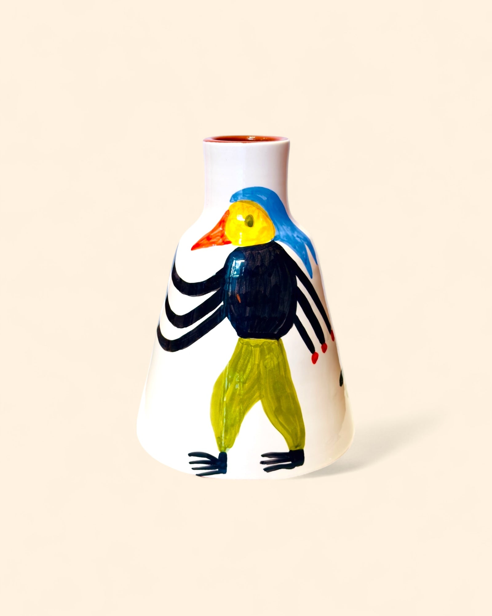 Jarrón Ave-Hombre