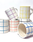 Taza The Grid roja