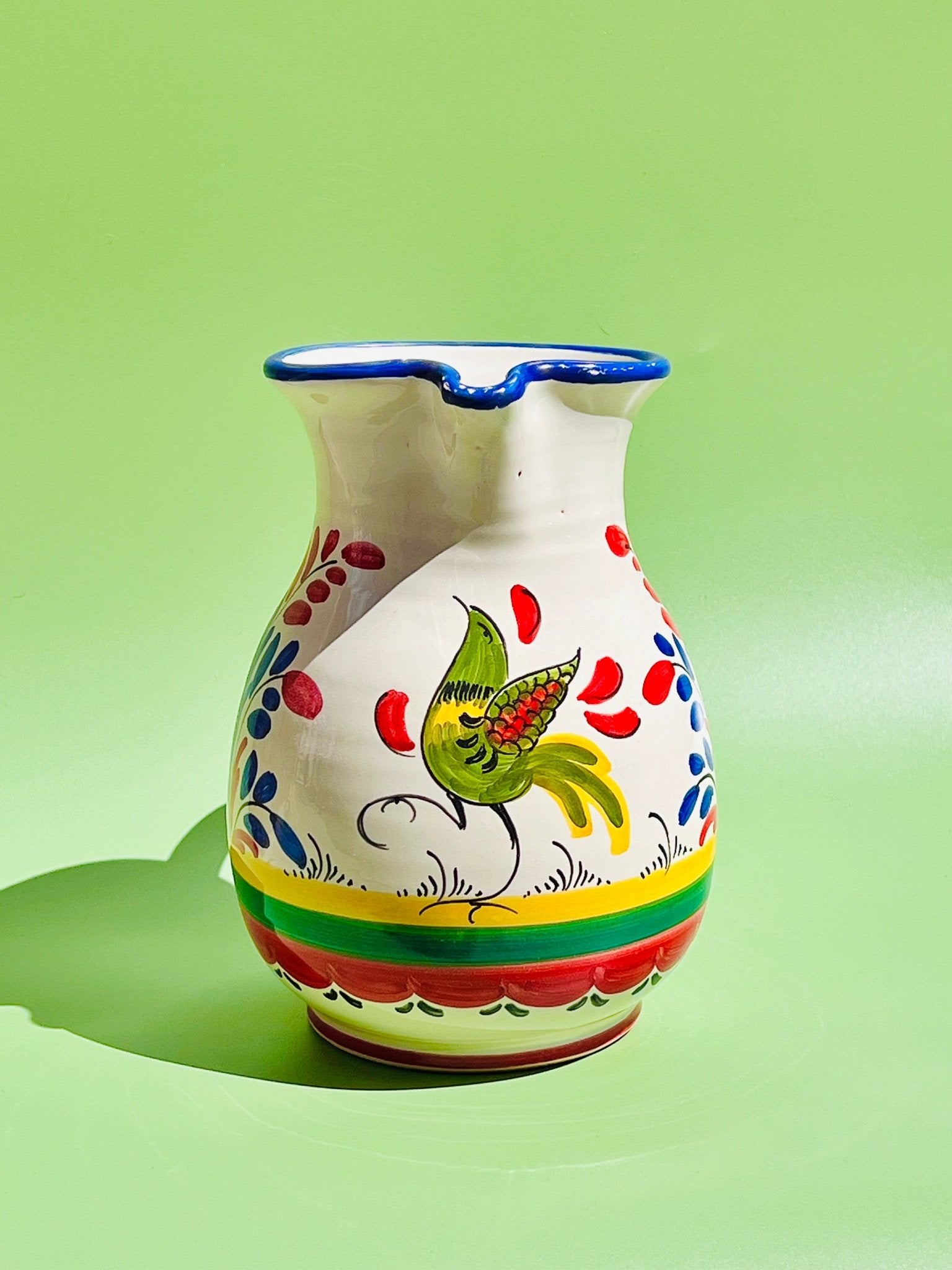 Jarra El Jardín Azul - Morueco The Brand - moruecoceramicas