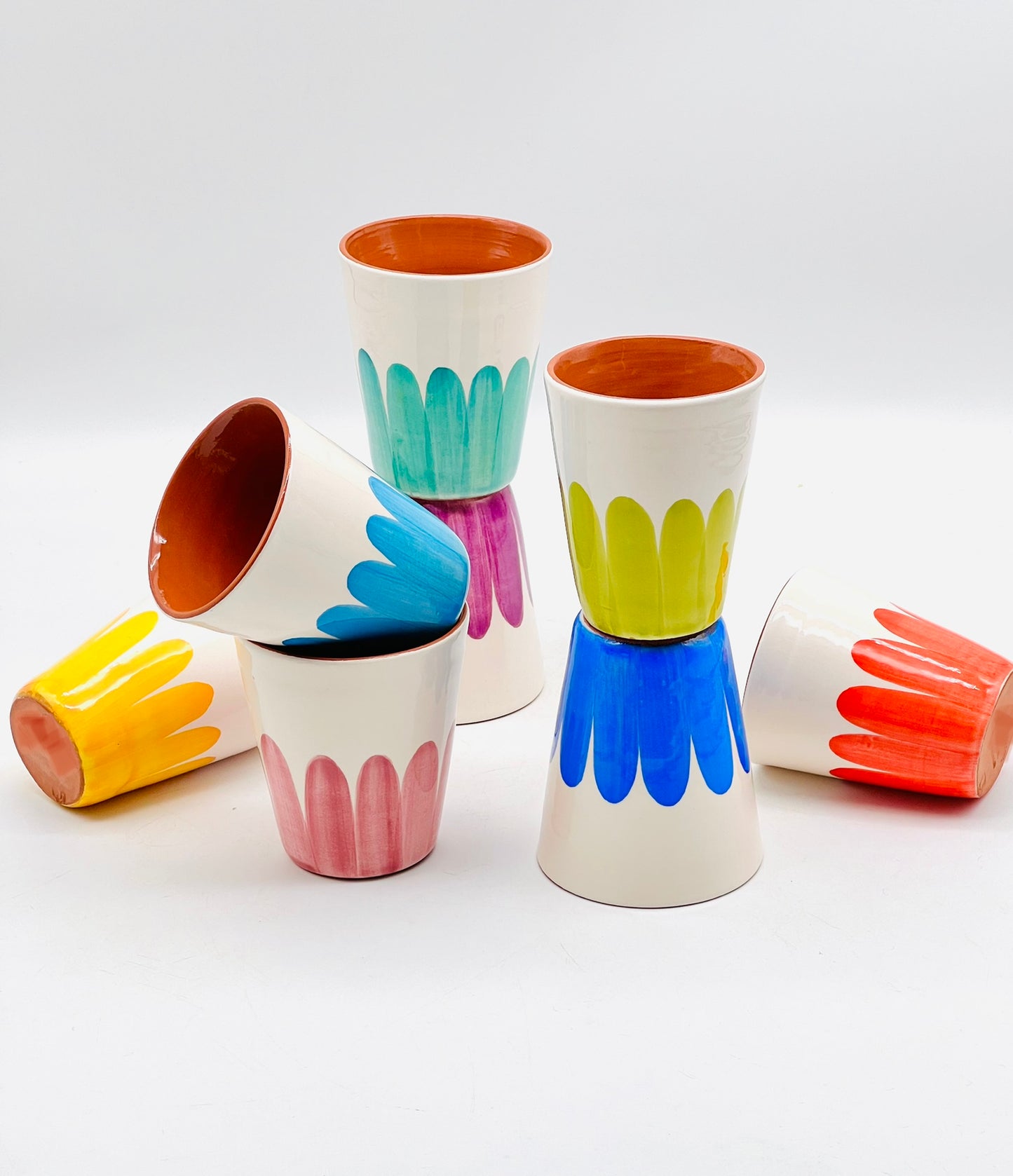 Vaso pétalos