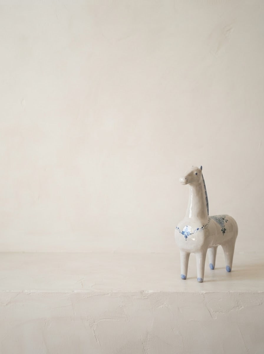 Caballo Decorativo Blanco