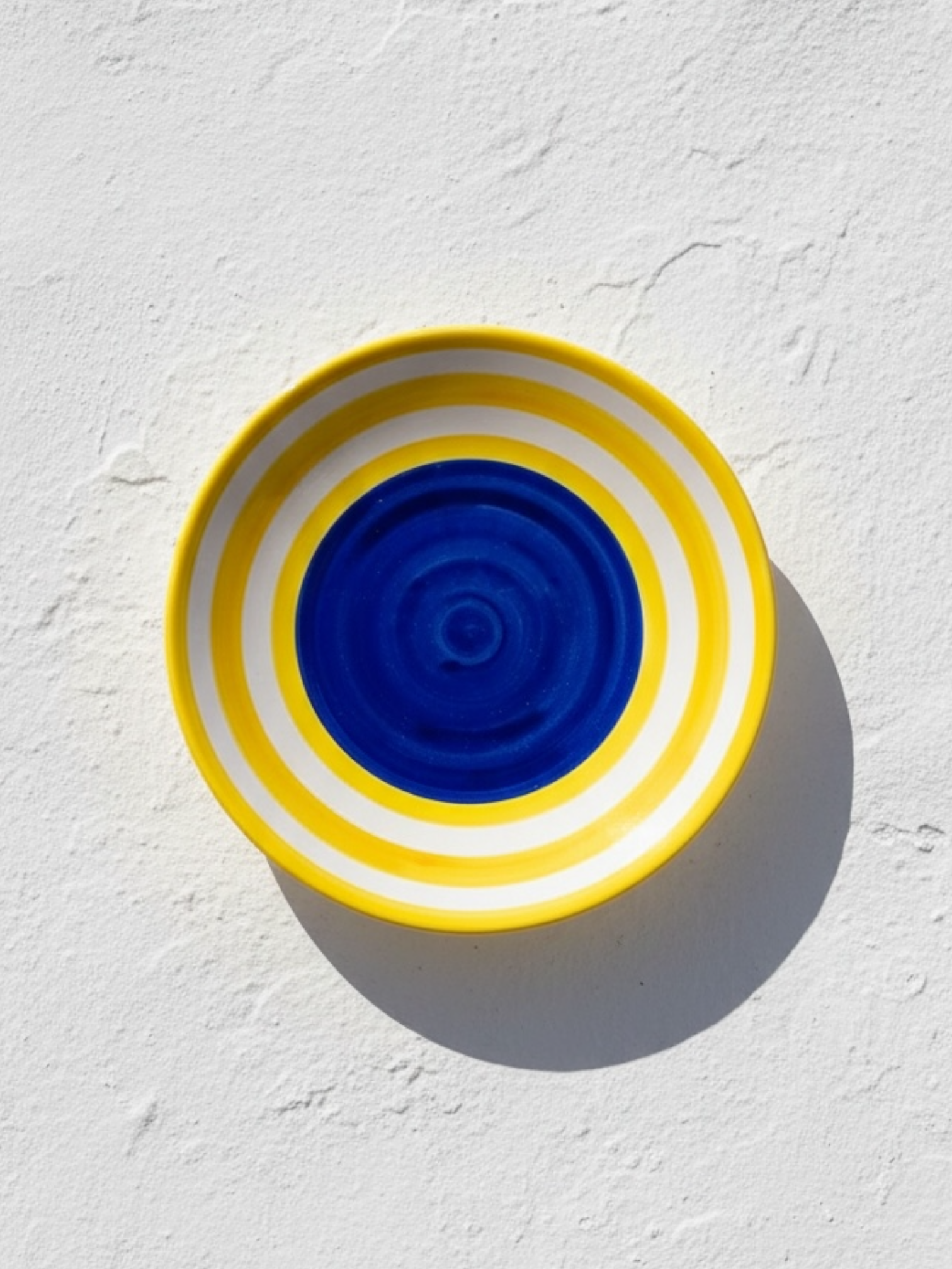 Plato Twister Azul-Amarillo