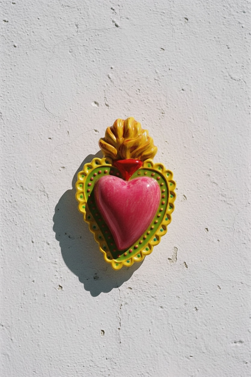 Exvoto Corazón Marco Rosa