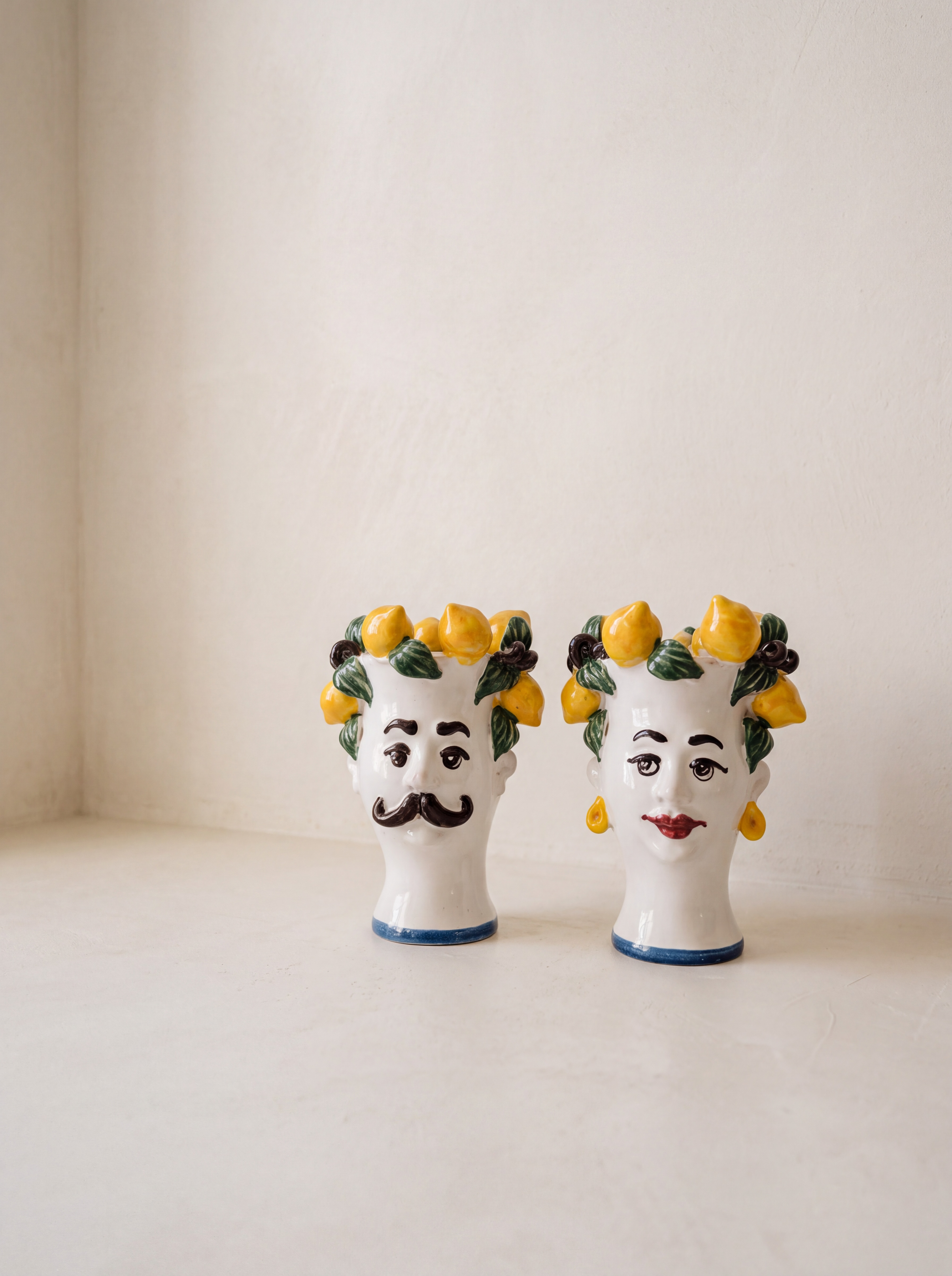 Cabezas con limones