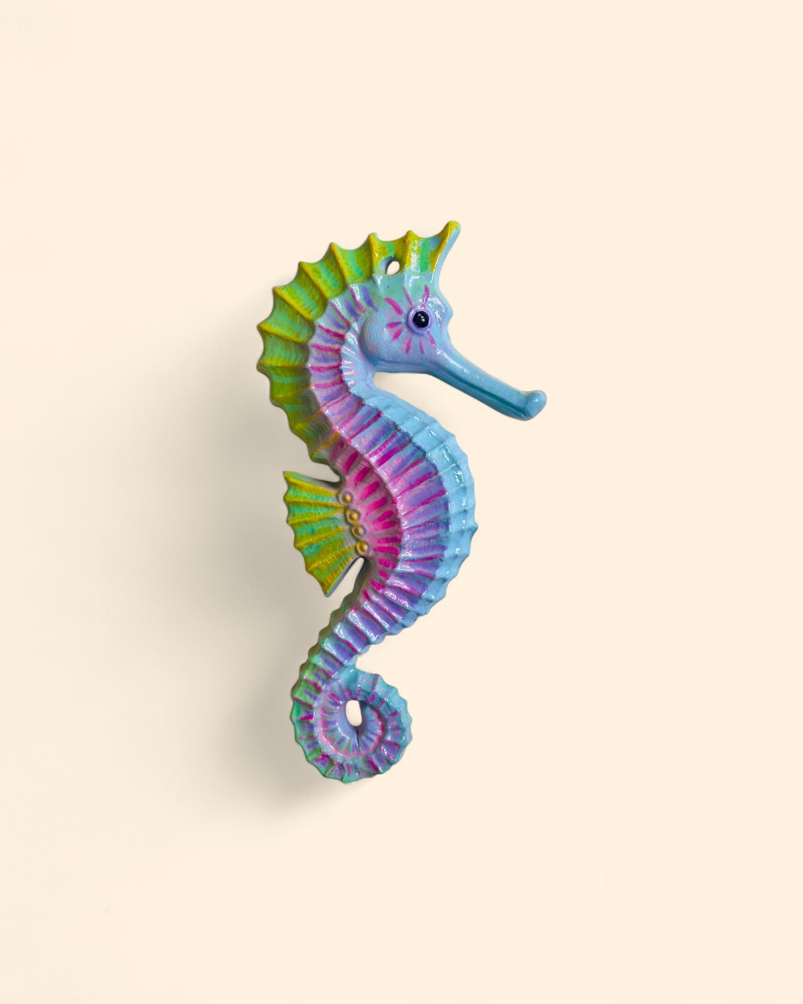Caballitos de mar de cerámica artesanal