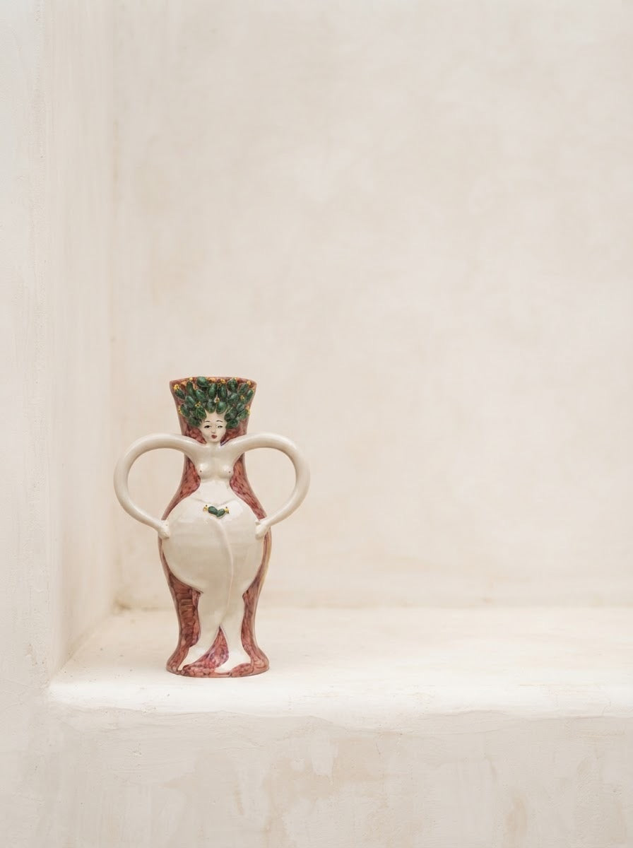Jarrón Mujer Cactus