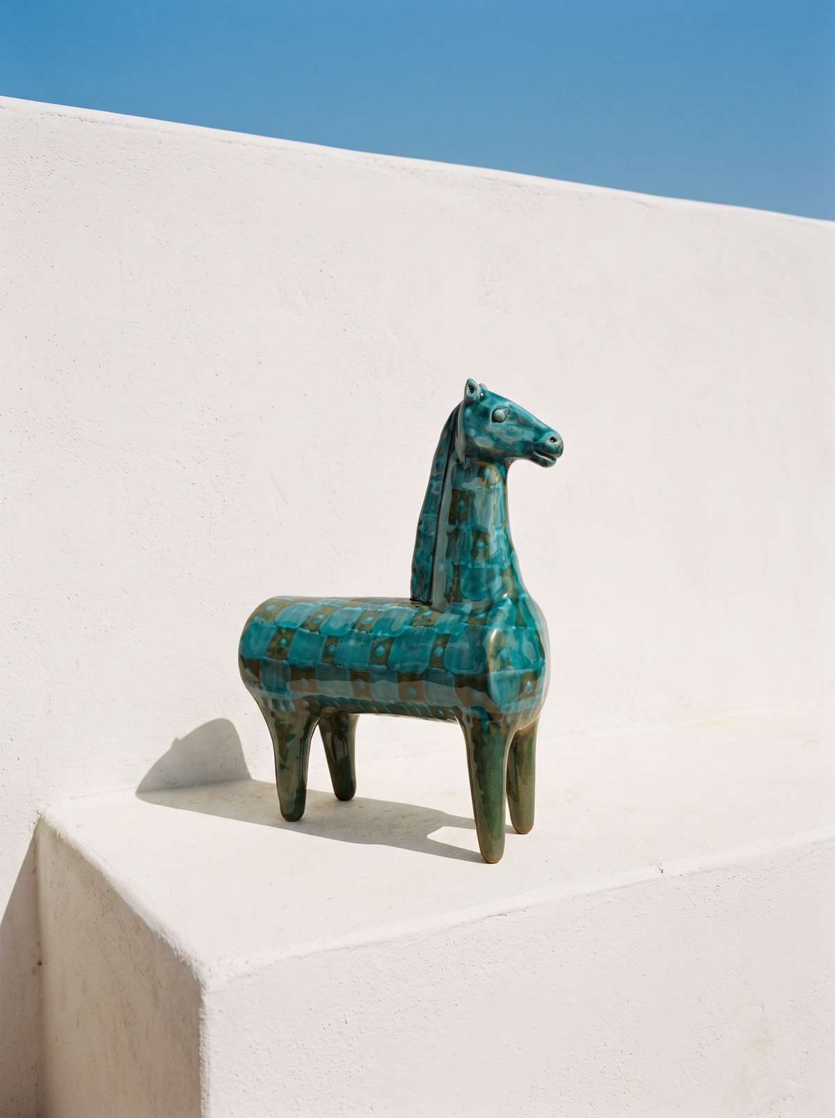 Caballo Decorativo Turquesa