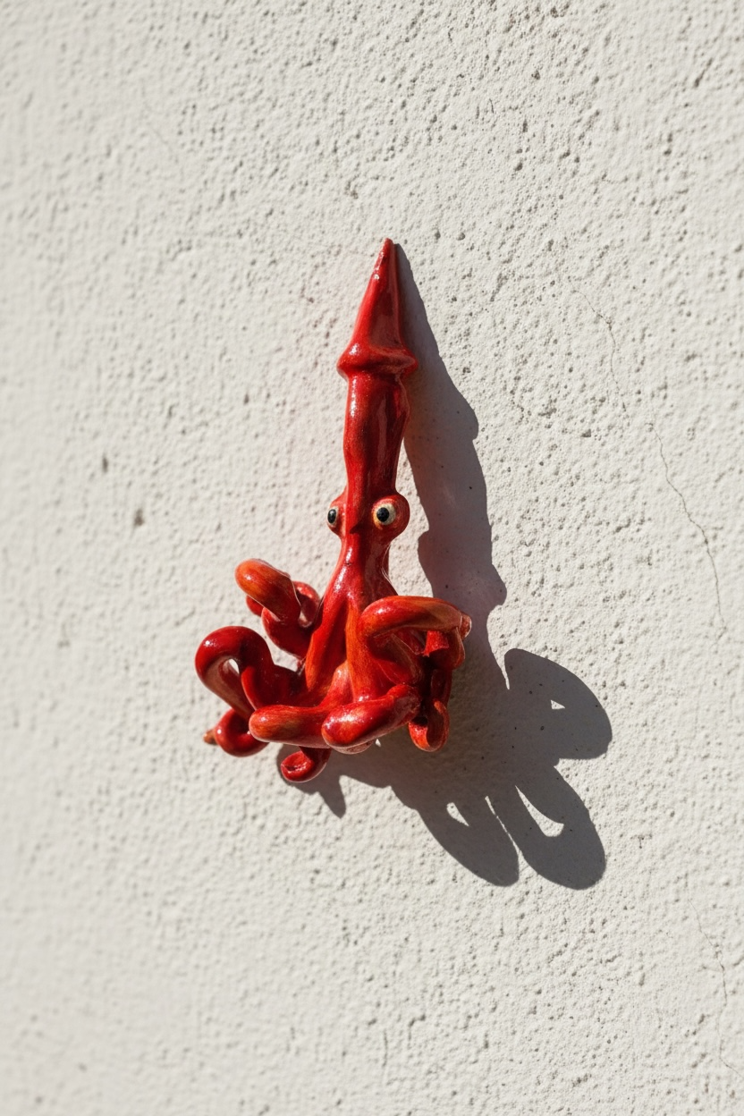 Calamar de pared