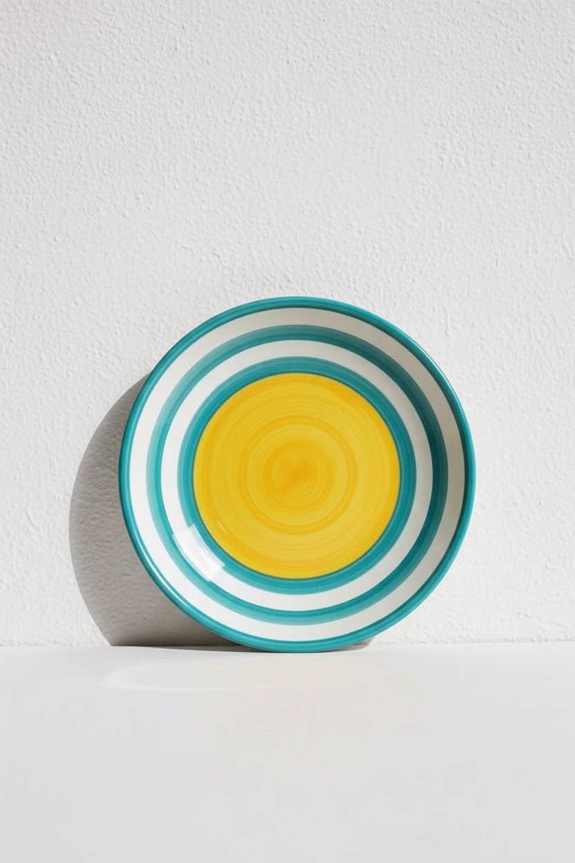 Plato Twister Naranja-Verde