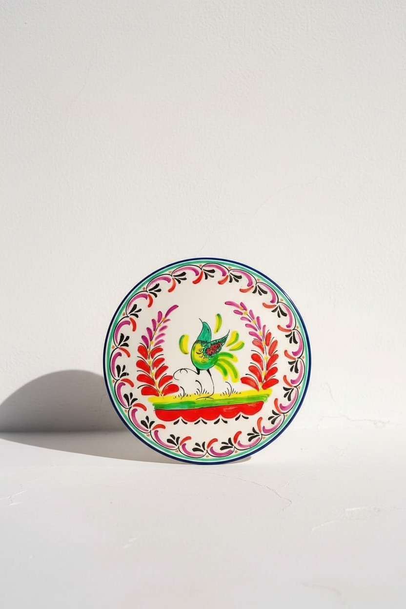 Plato "El jardín rosa"