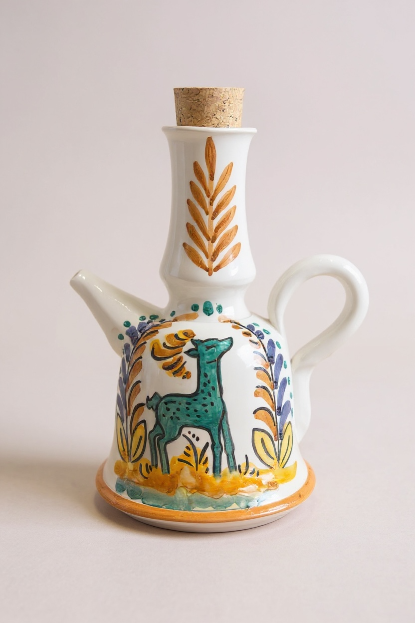 Aceitera Un Ciervo Verde