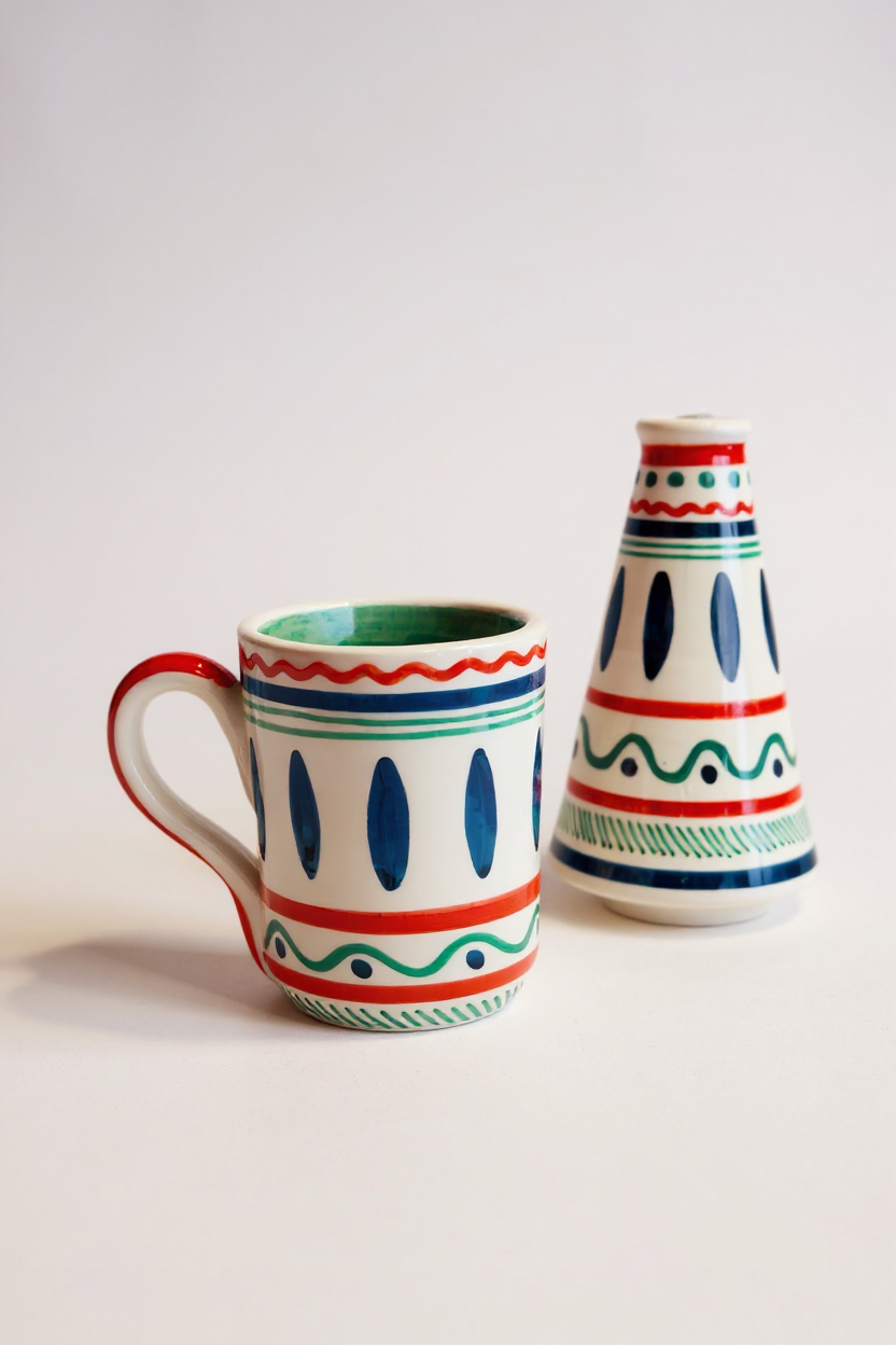Set Sunset (aceitera + taza)