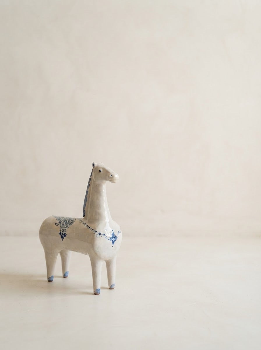 Caballo Decorativo Blanco
