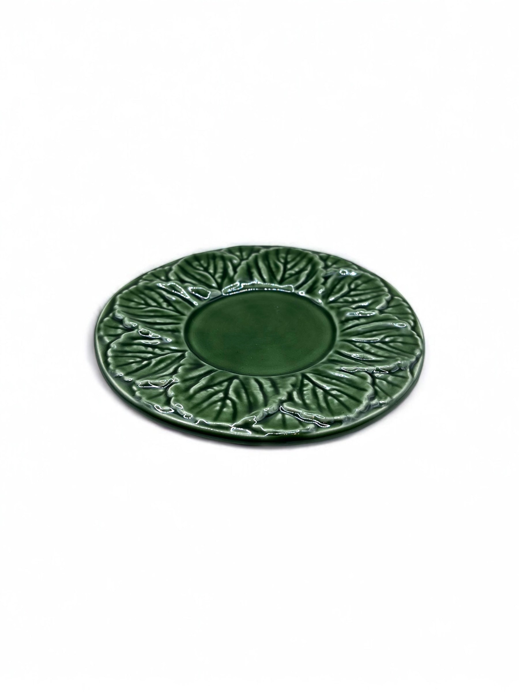 Plato Llano Hojas Pequeño