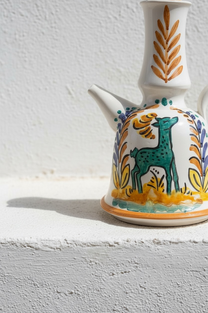 Aceitera Un Ciervo Verde