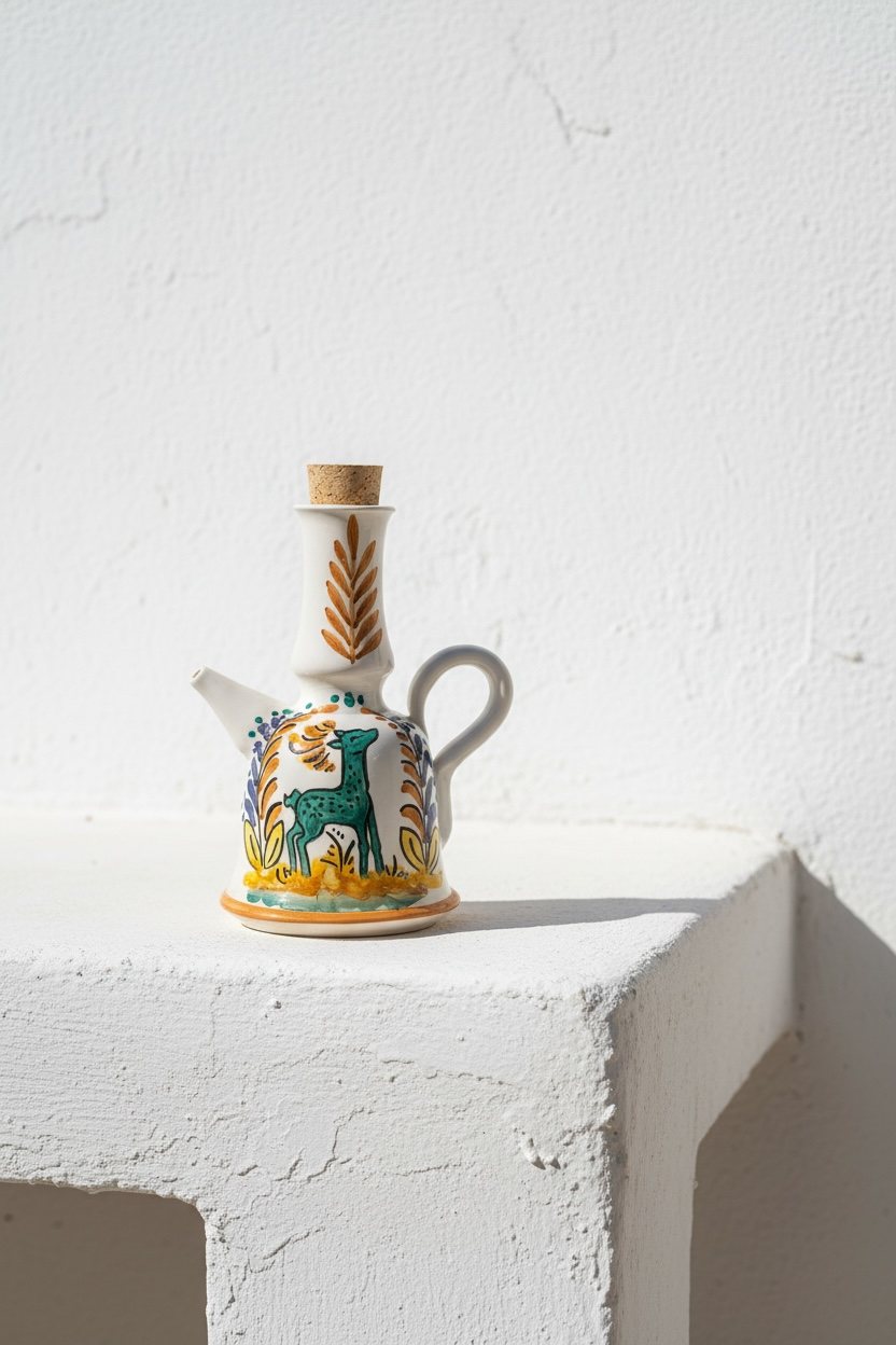 Aceitera Un Ciervo Verde