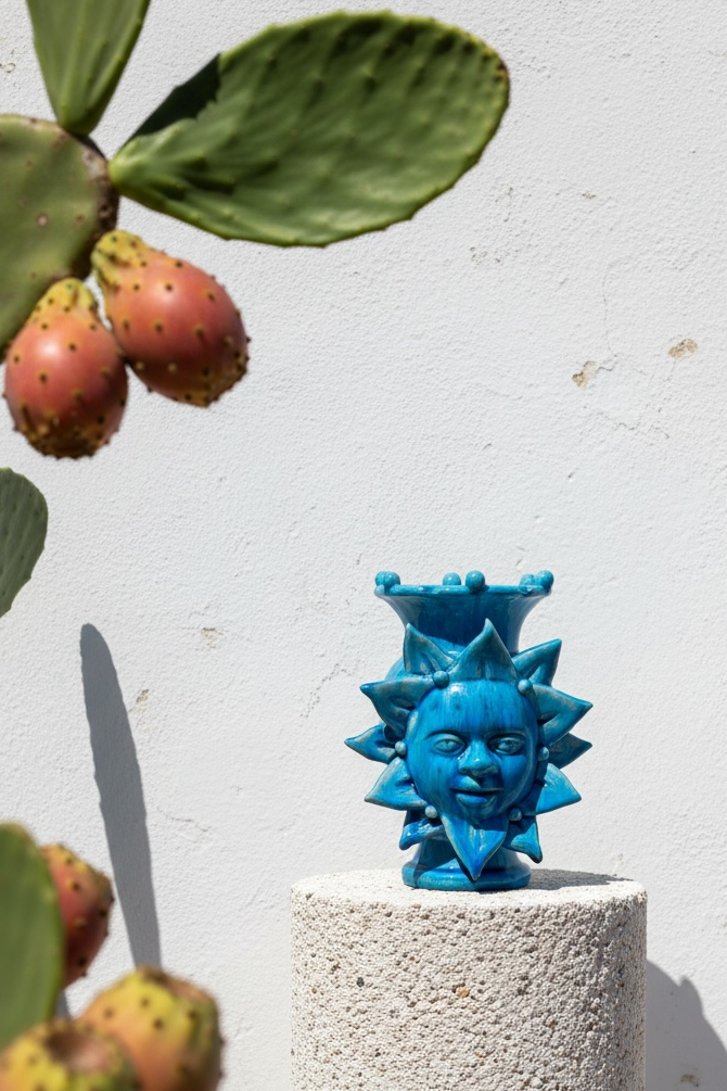 Cabeza de hombre - El Sol - La Leyenda de Sicilia 24cm