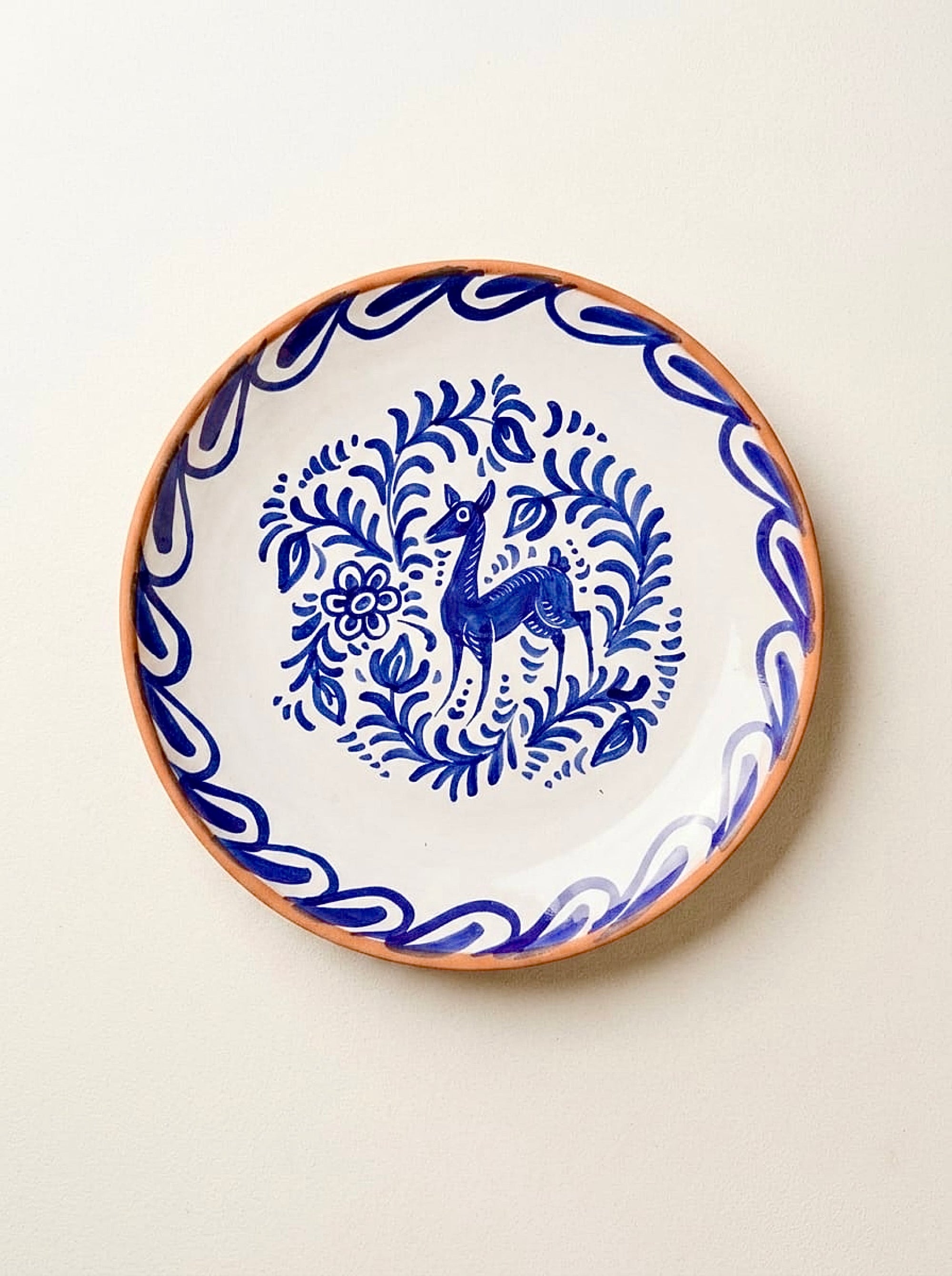 Plato Arcadia Azul