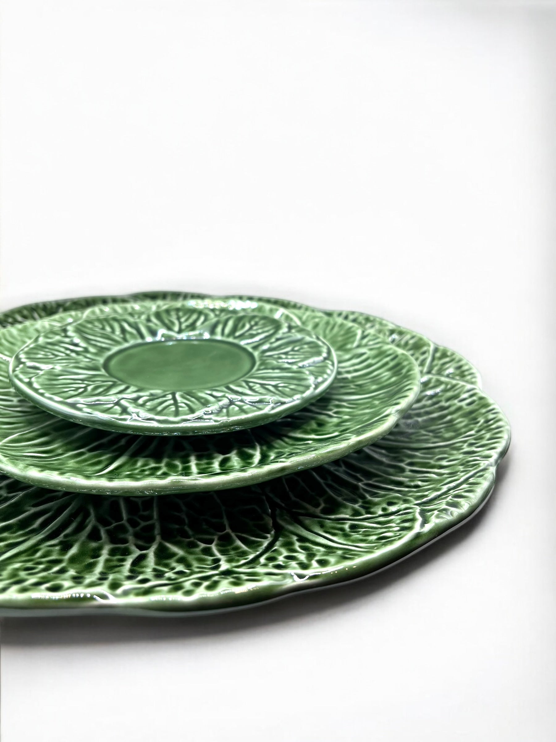 Plato Llano Hojas Pequeño
