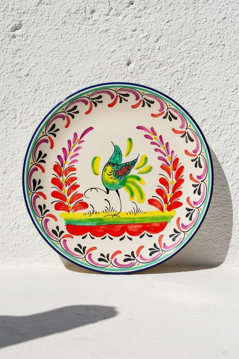 Plato "El jardín rosa"