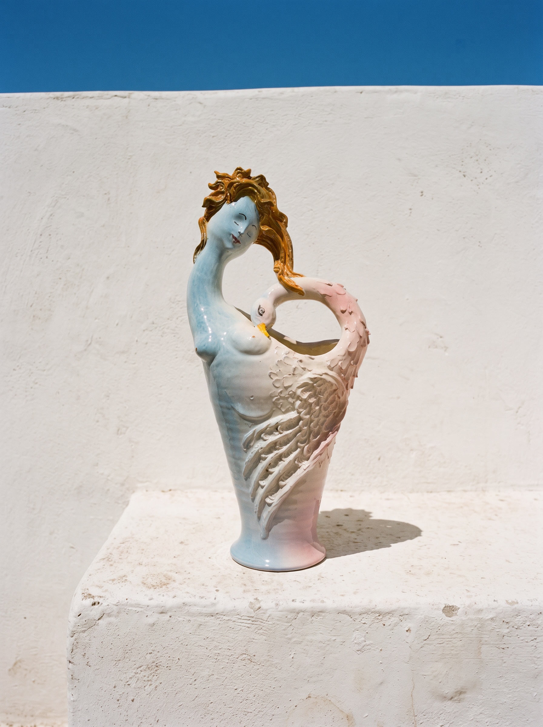 Jarrón Mujer Cisne