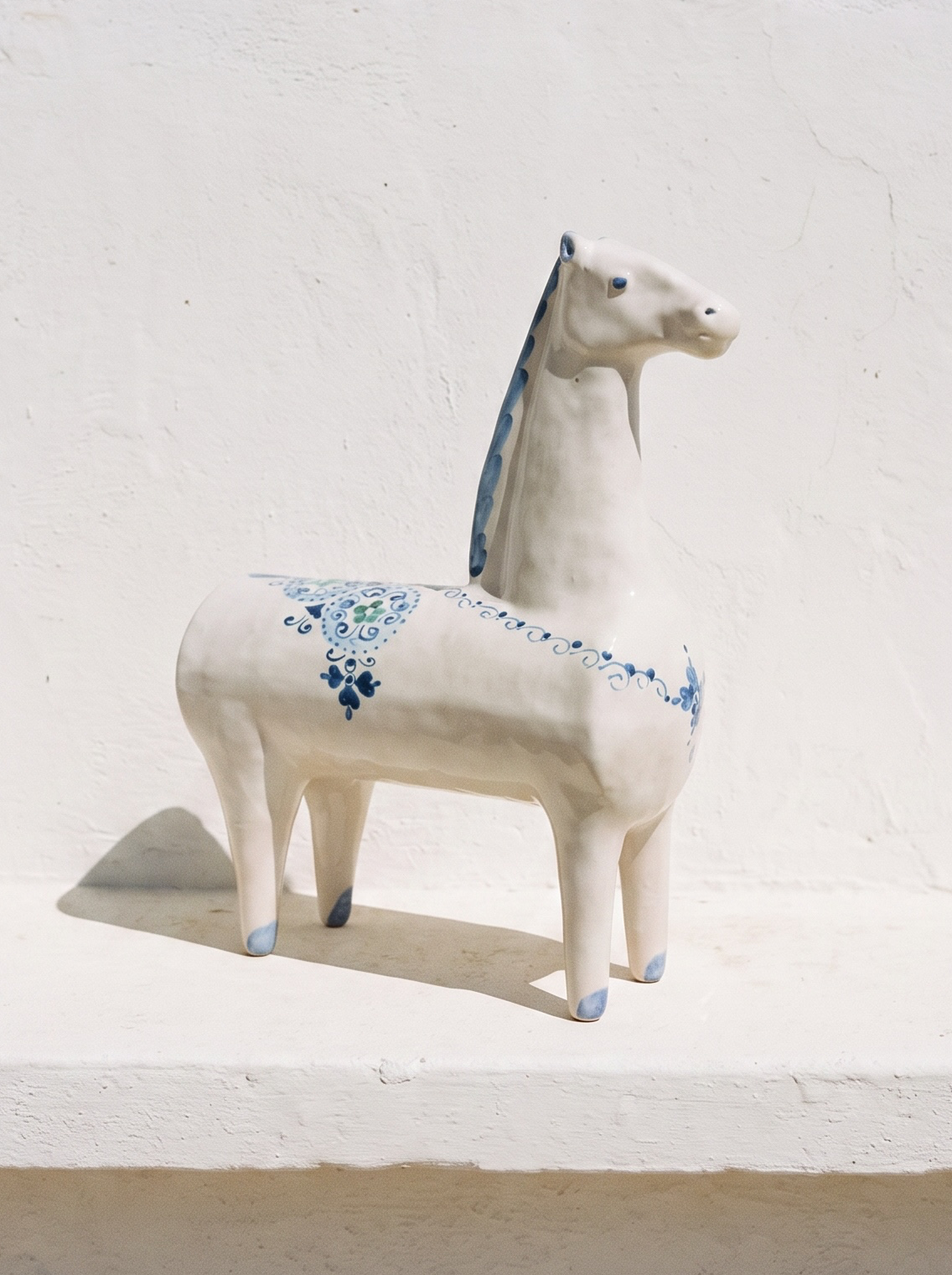 Caballo Decorativo Blanco