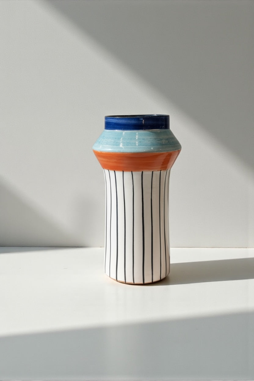 Jarrón Columnas I