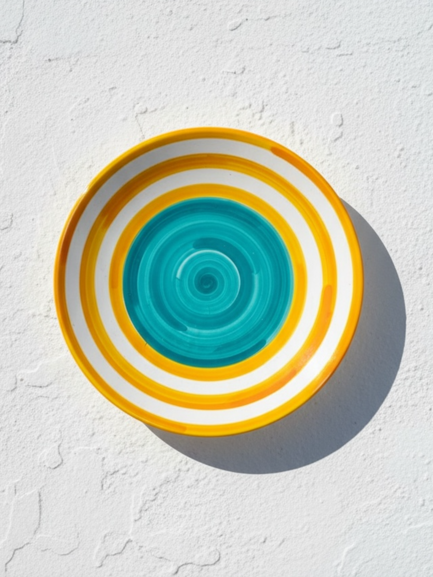 Plato Twister Verde-Naranja