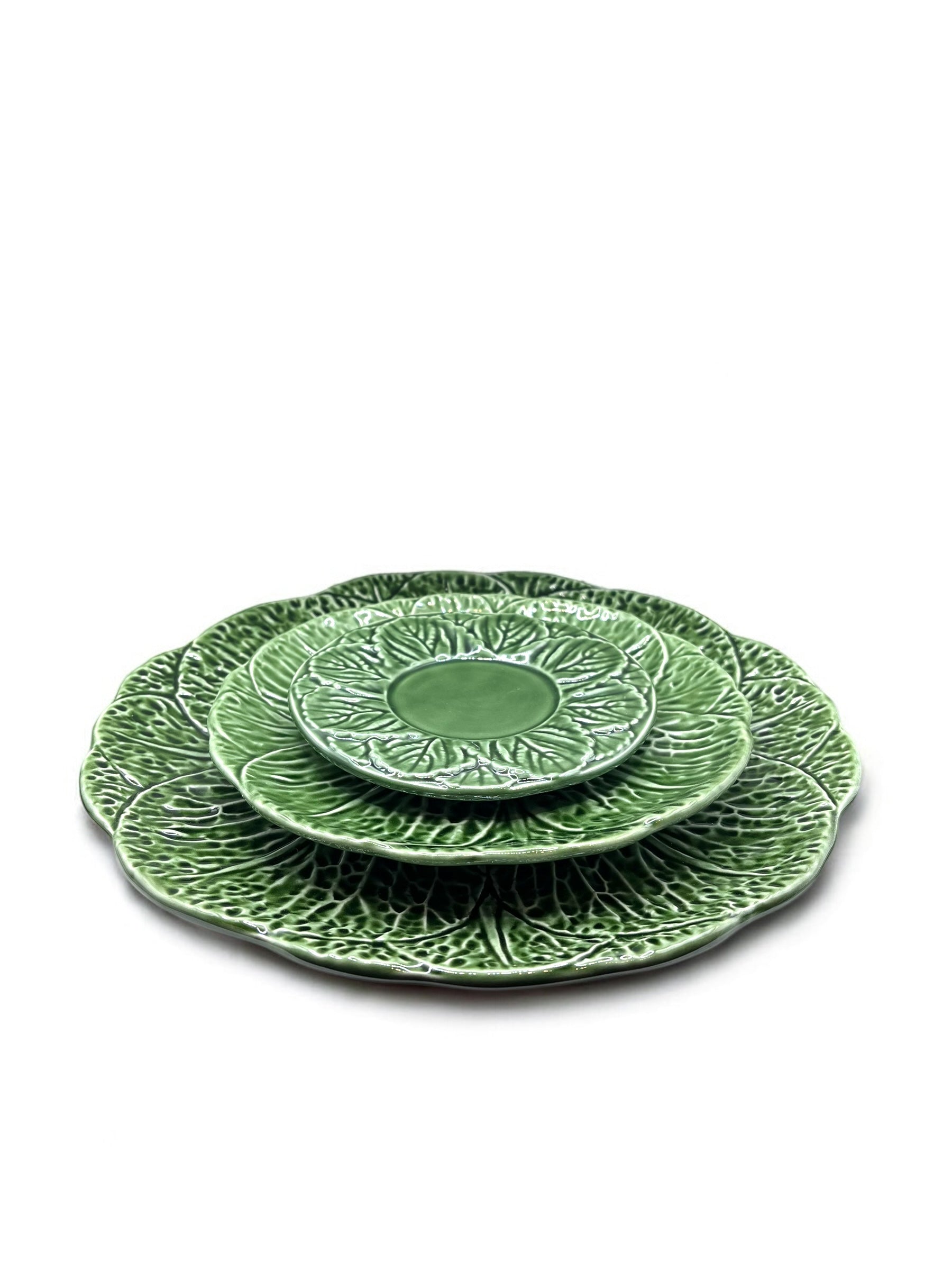 Plato Llano Hojas Pequeño