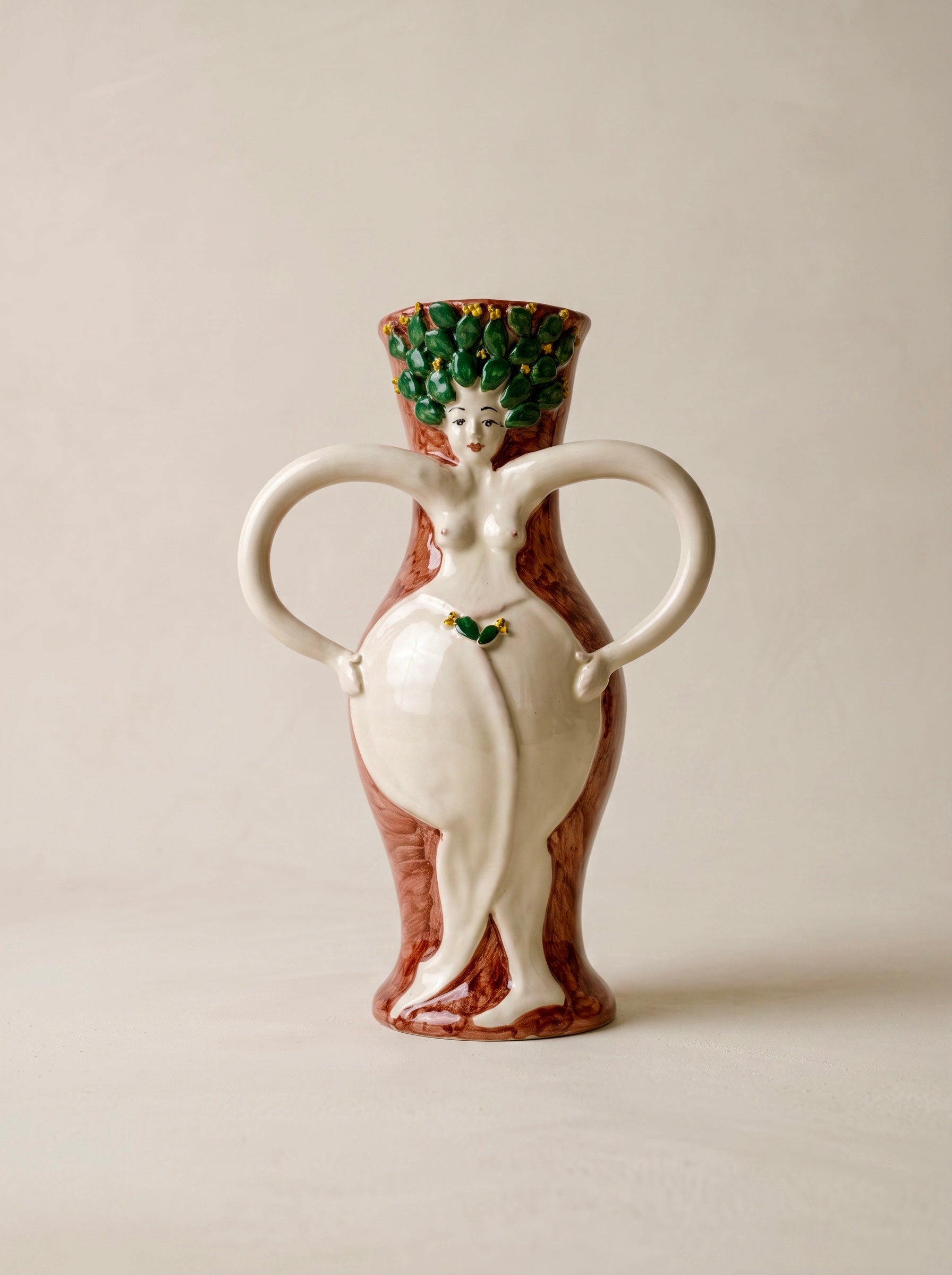 Jarrón Mujer Cactus