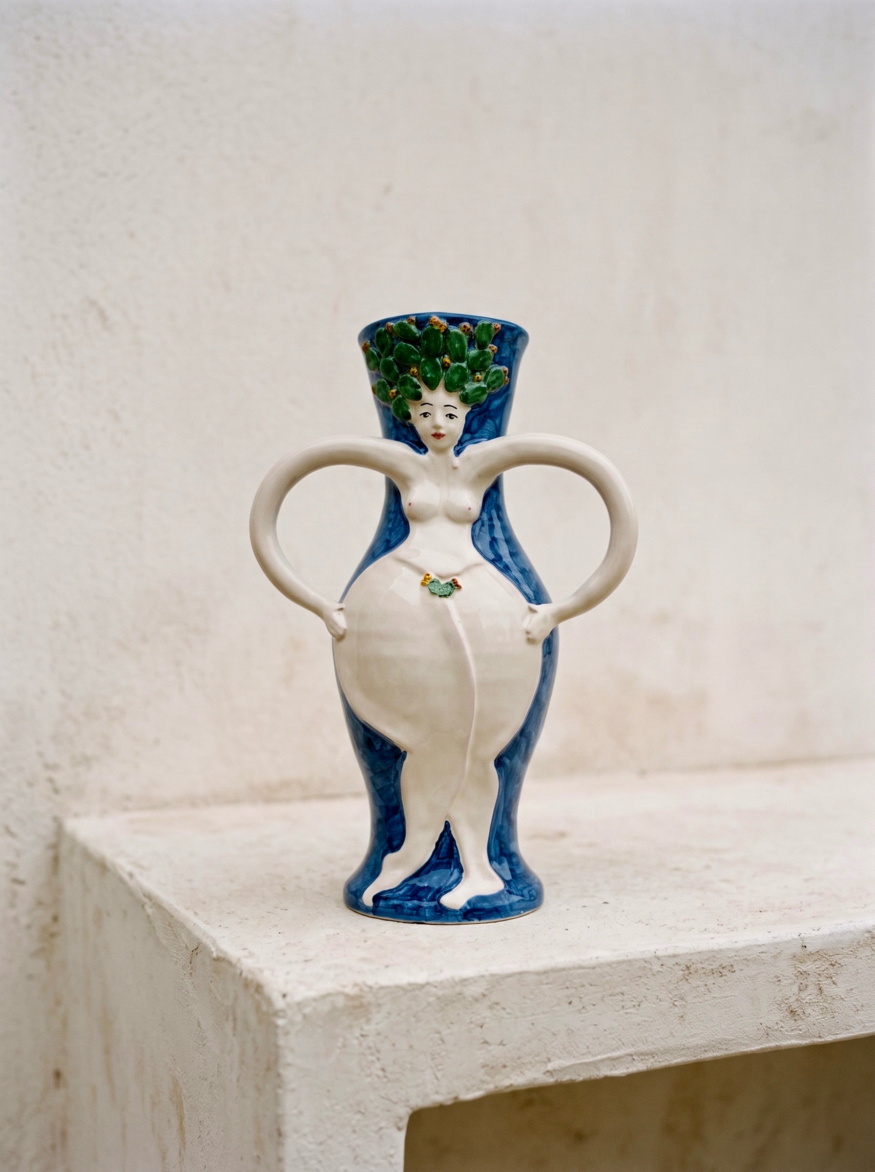 Jarrón Mujer Cactus