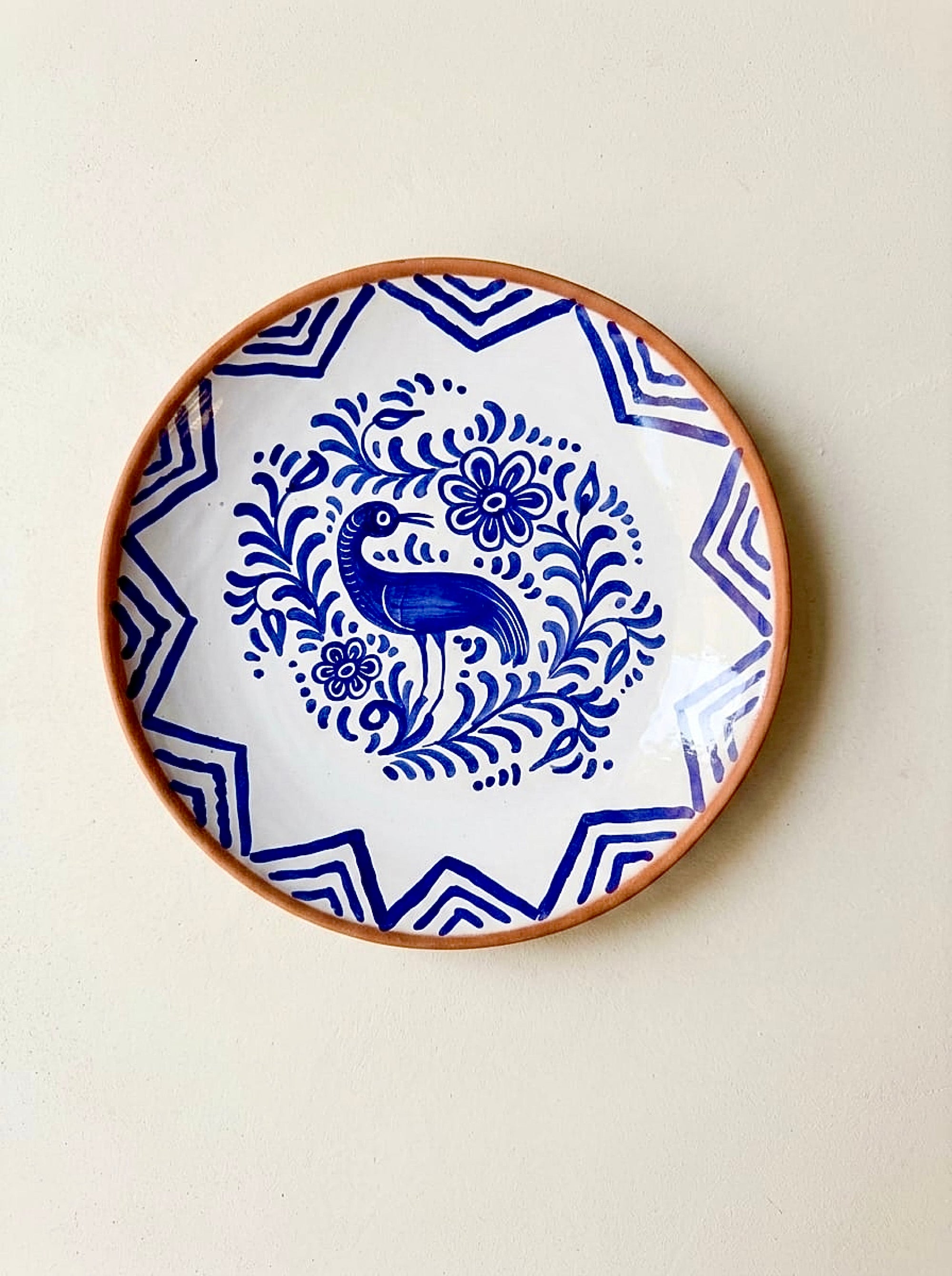 Plato Arcadia Azul