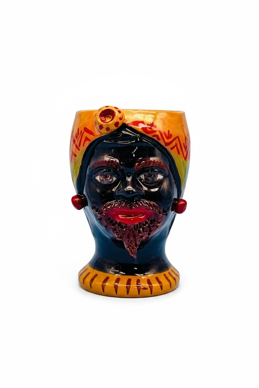 Cabeza de hombre decorado Ed. Especial