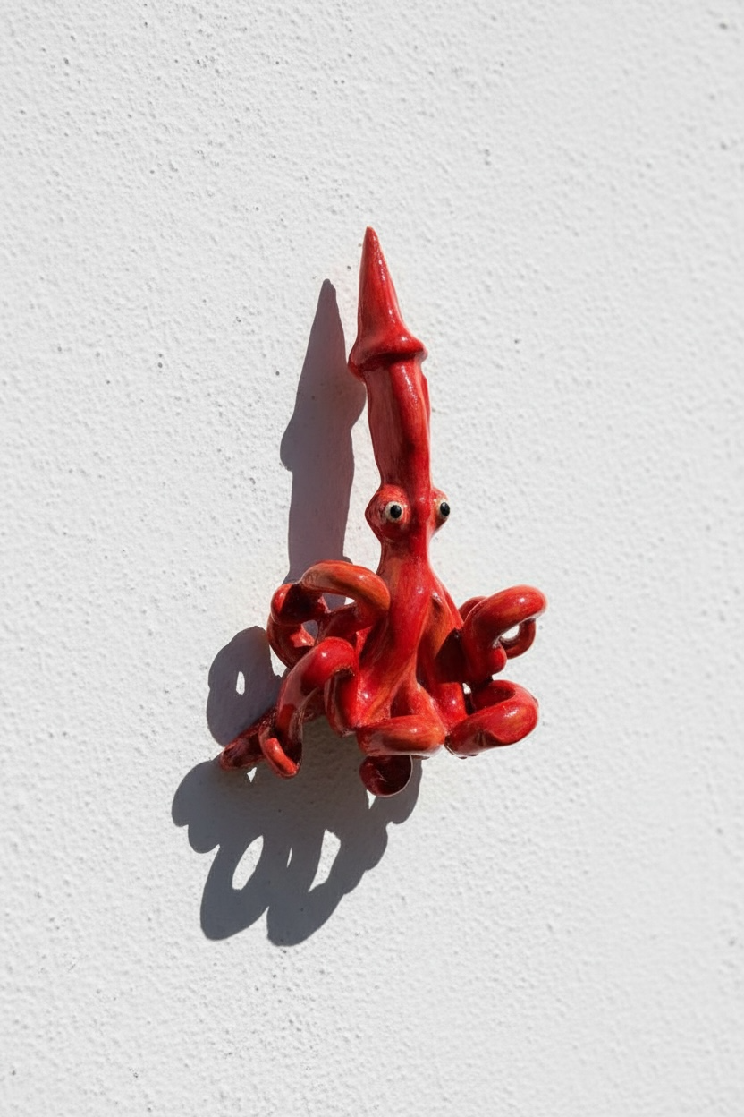 Calamar de pared