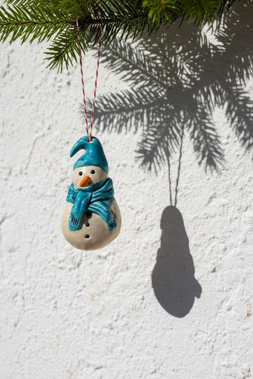 Muñeco de nieve - Adorno de Navidad