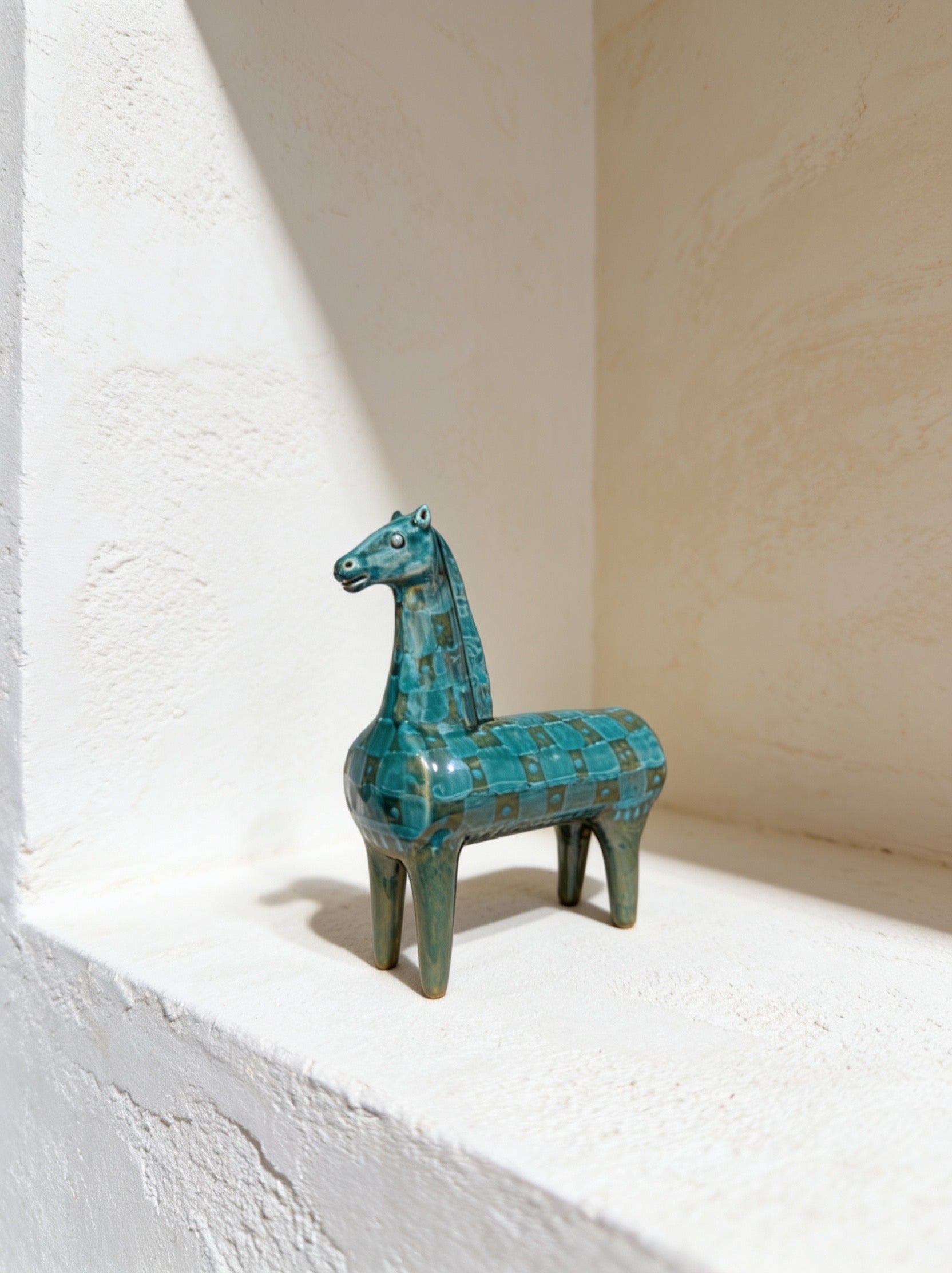 Caballo Decorativo Turquesa