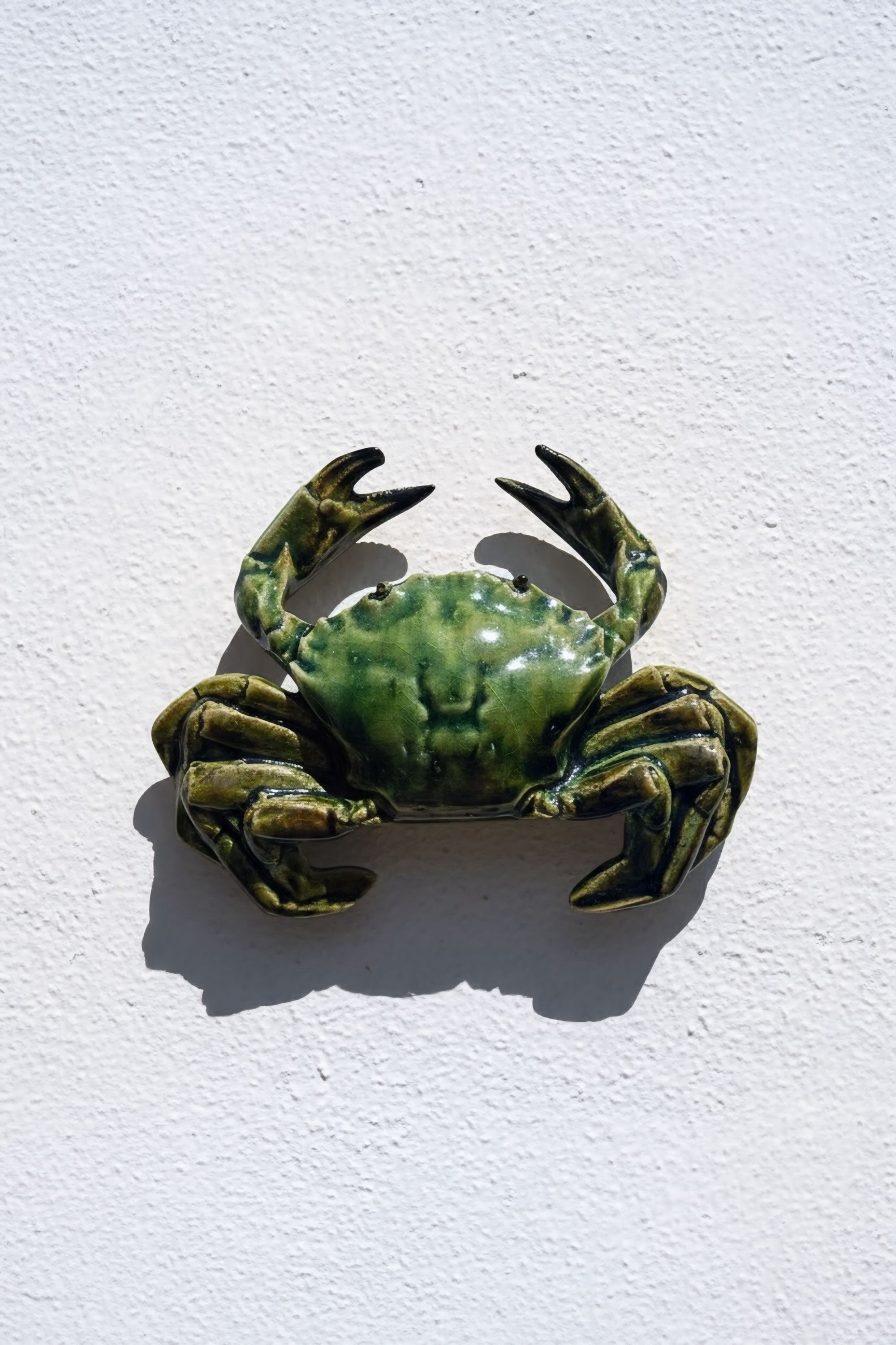 Nécora verde de cerámica