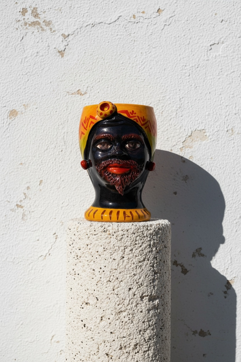 Cabeza de hombre decorado Ed. Especial