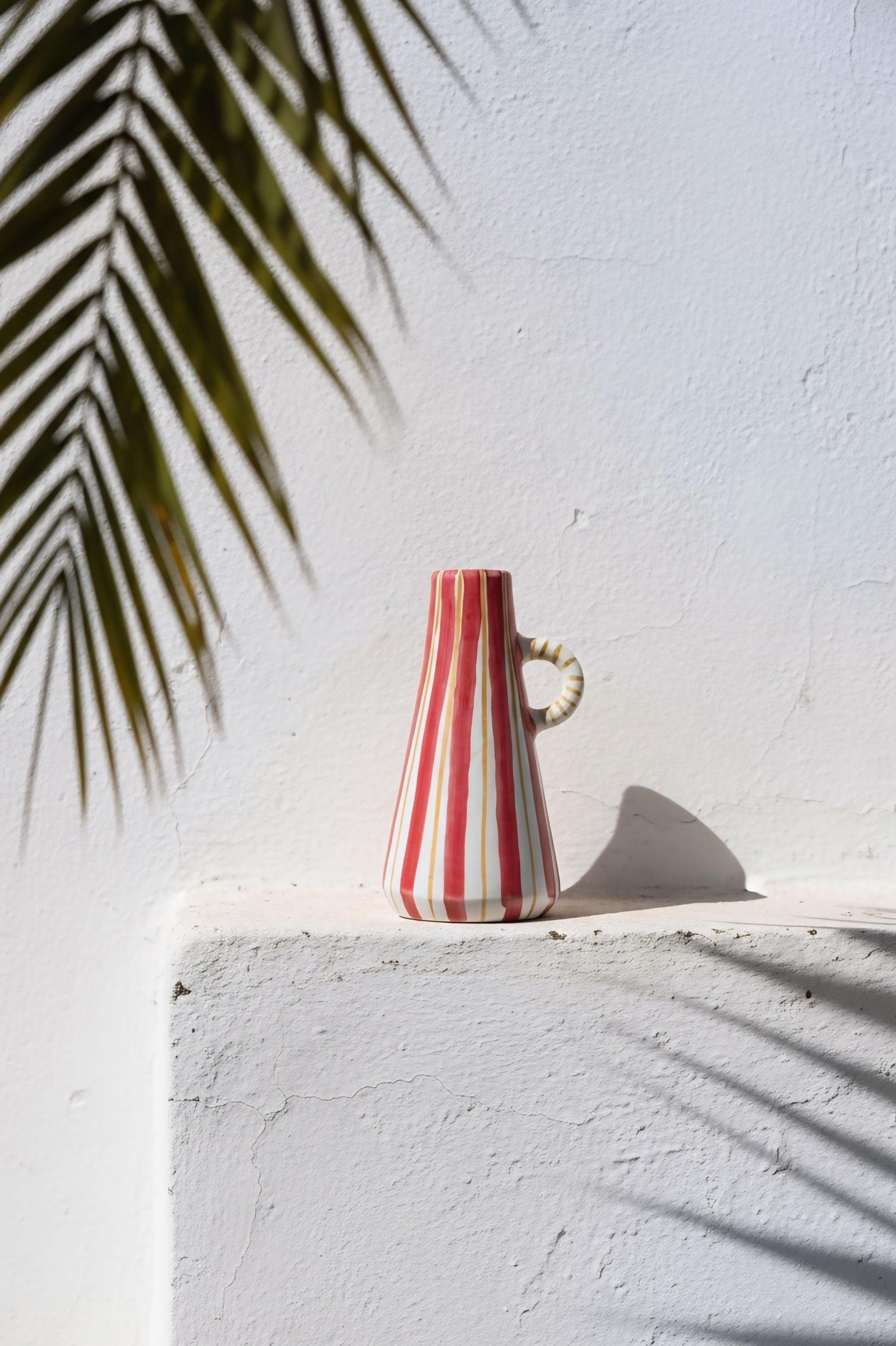 Jarrón Cono Rayas
