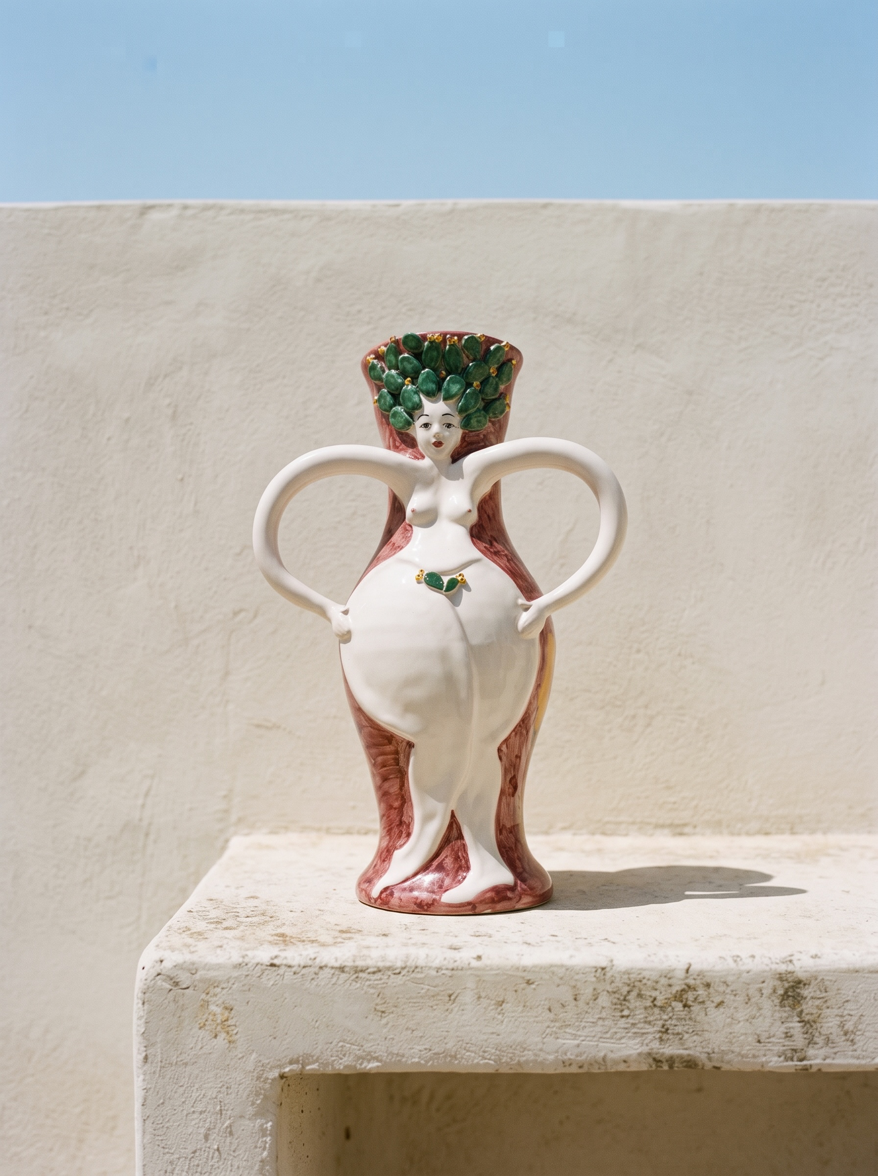 Jarrón Mujer Cactus