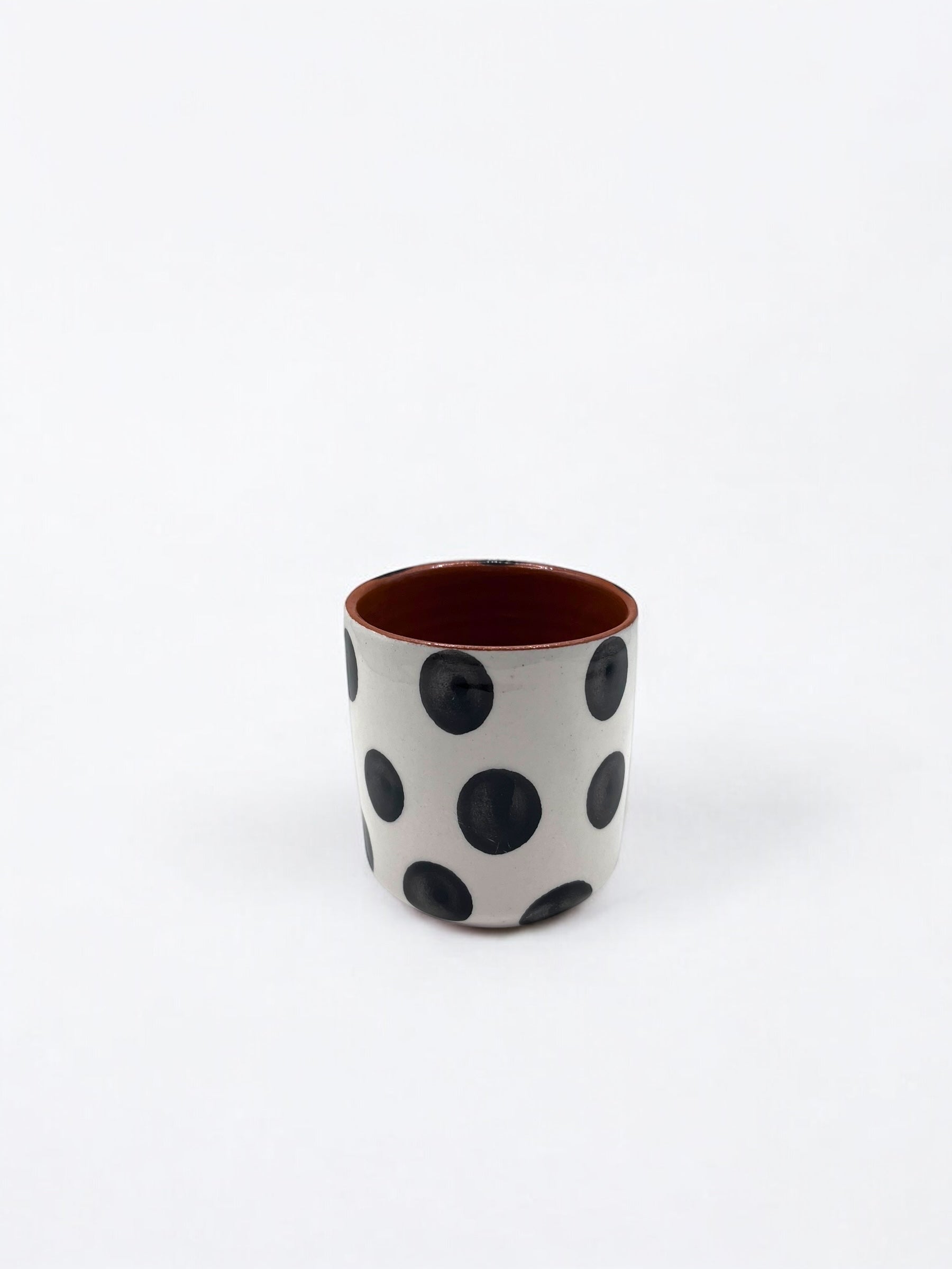 Vaso de café - licor de barro rojo