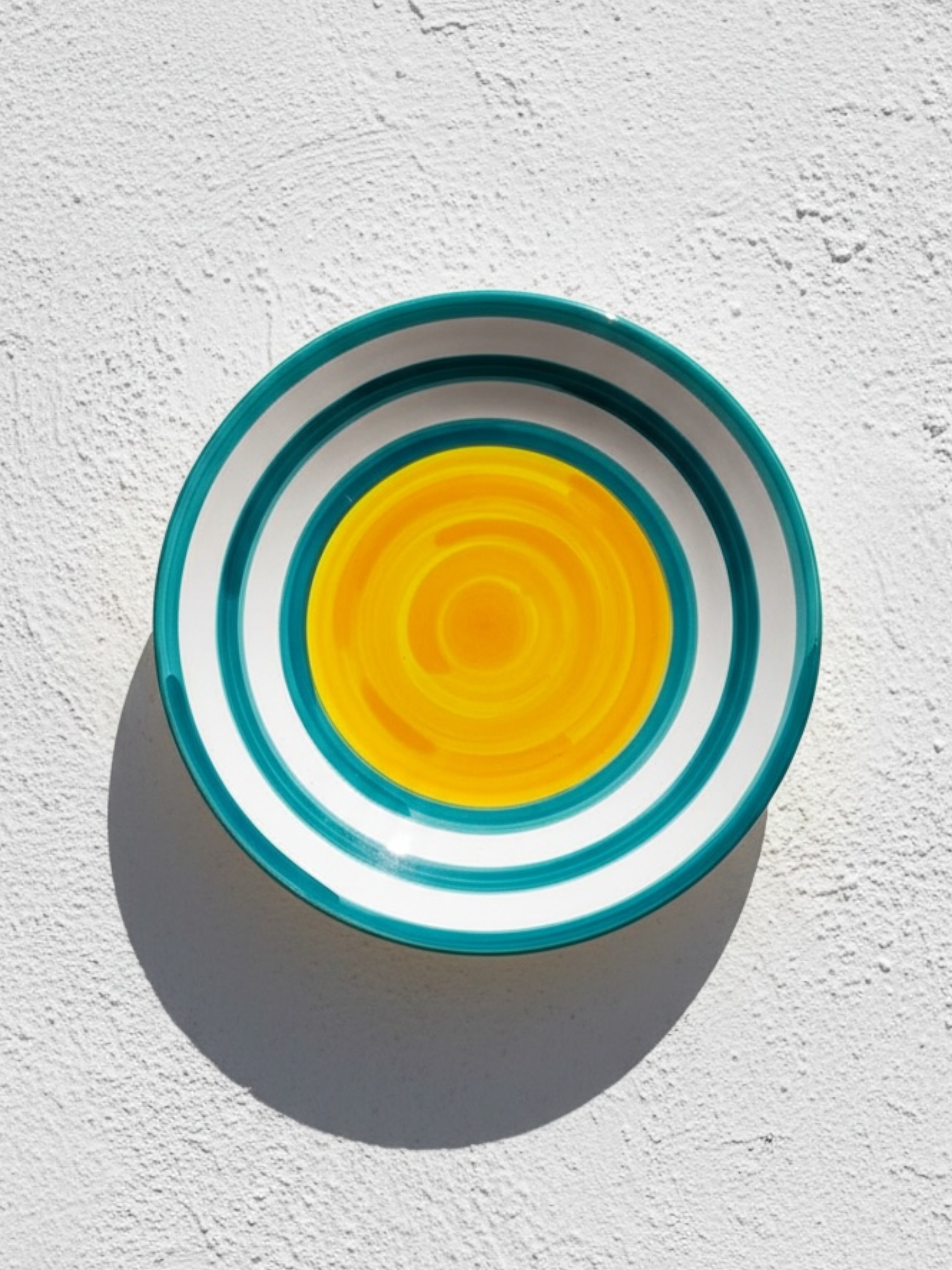 Plato Twister Naranja-Verde