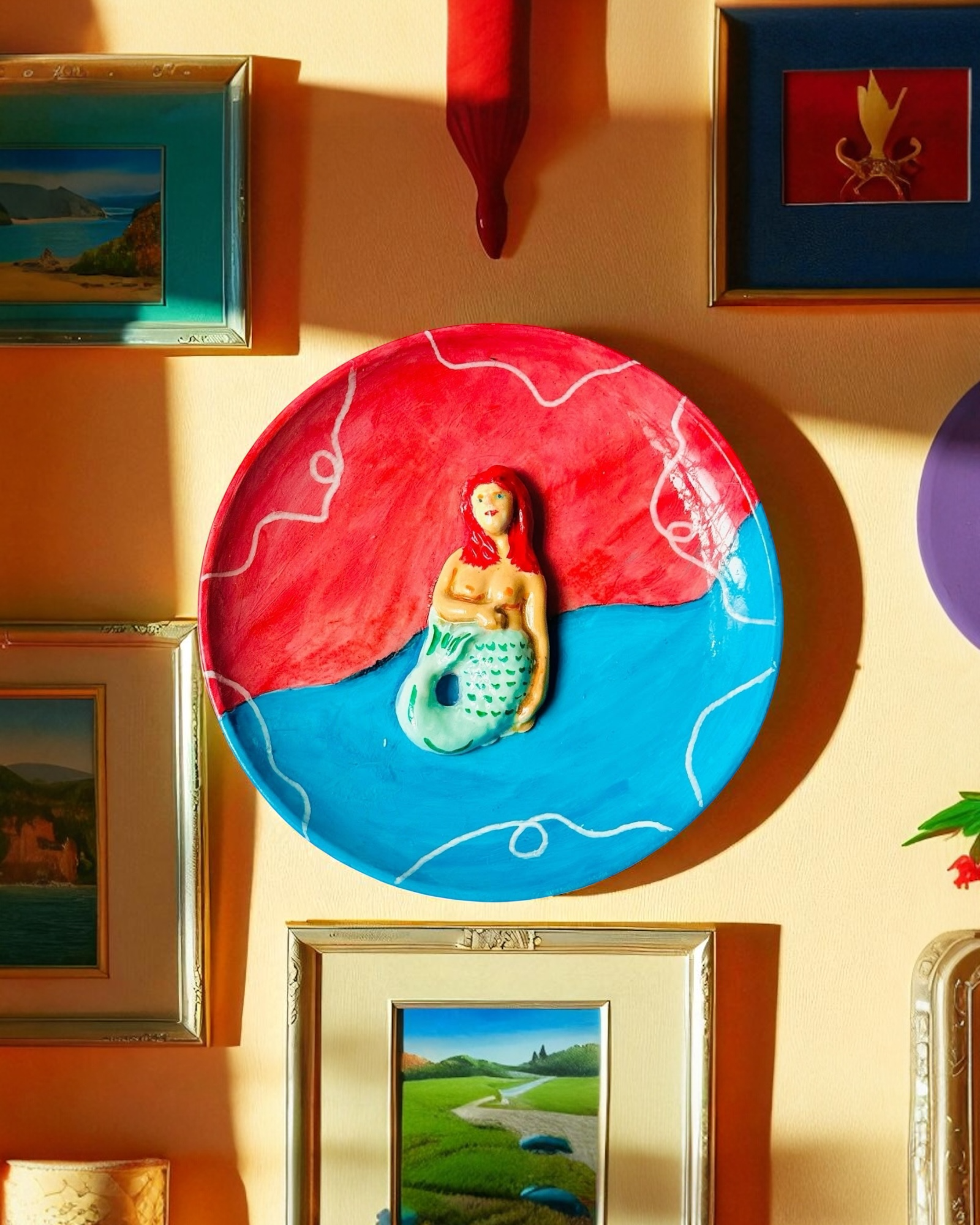 Plato "Thalassa" (sirena)