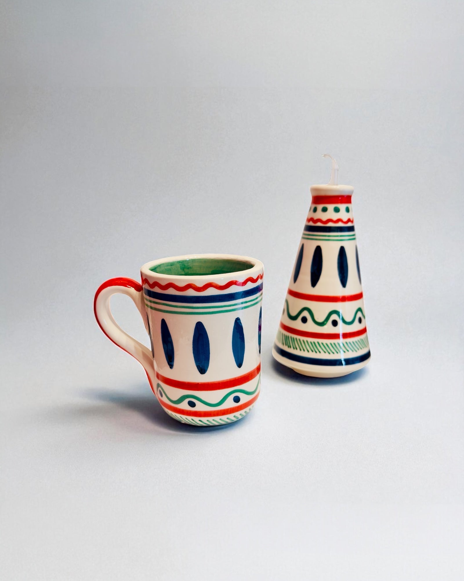 Set Sunset (aceitera + taza)