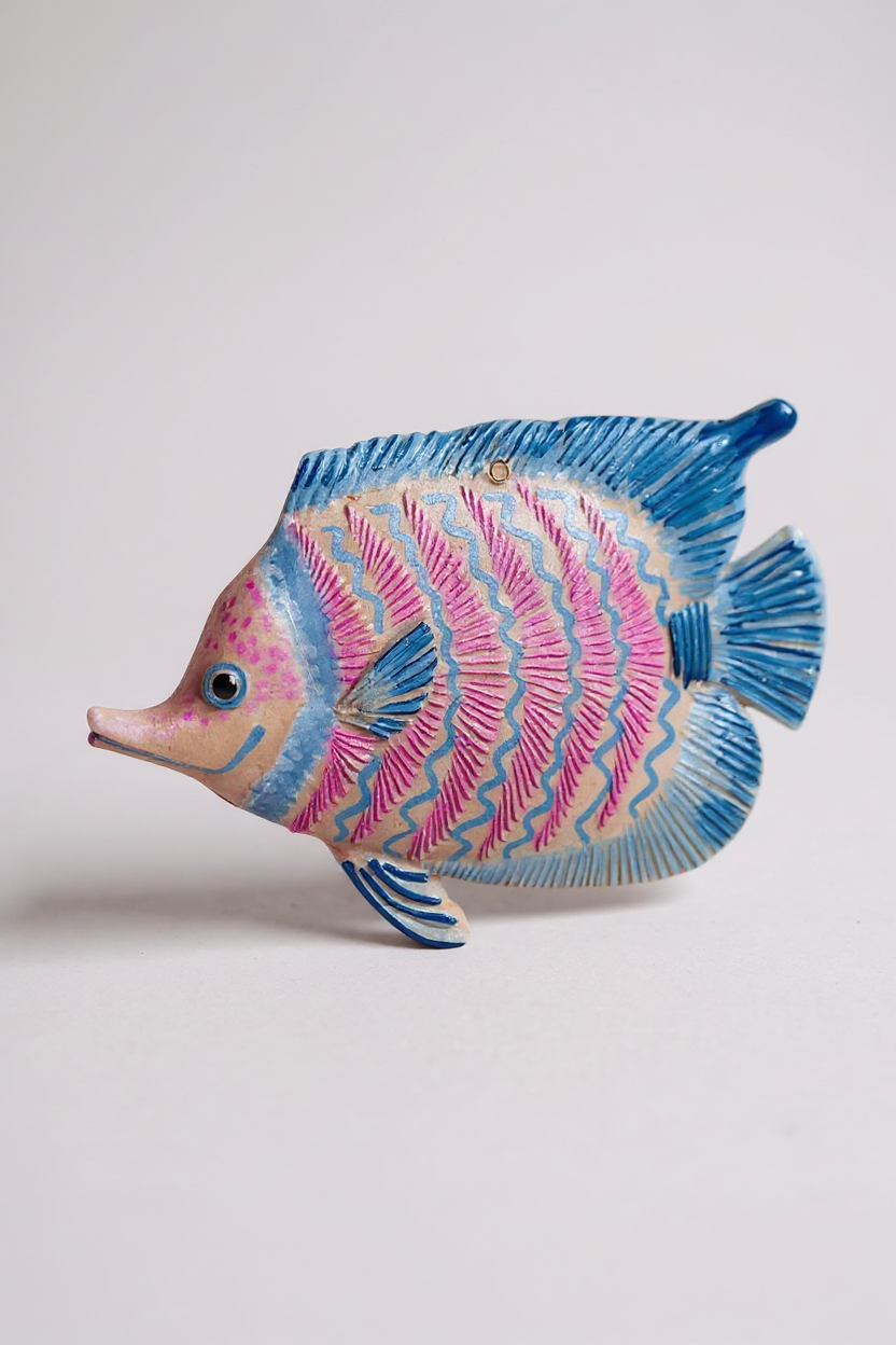 Pez de cerámica artesanal