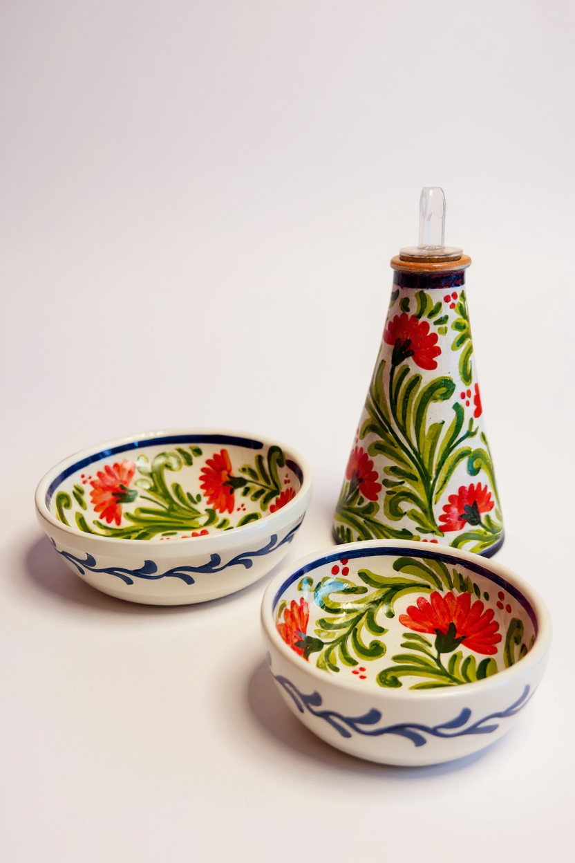 Set Claveles Rojos