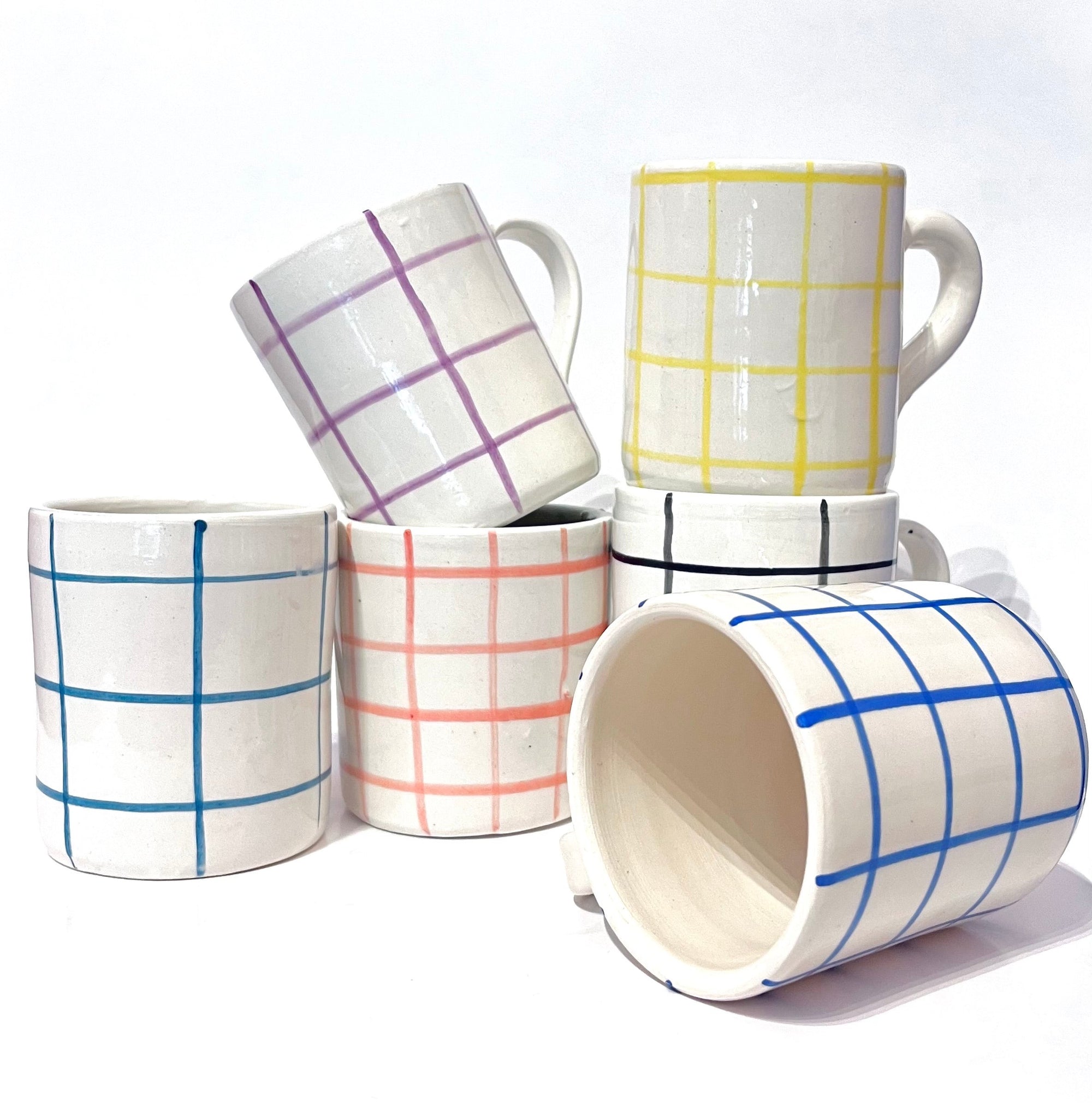 Taza The Grid roja