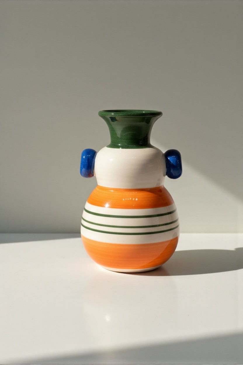 Jarrón Tricolor