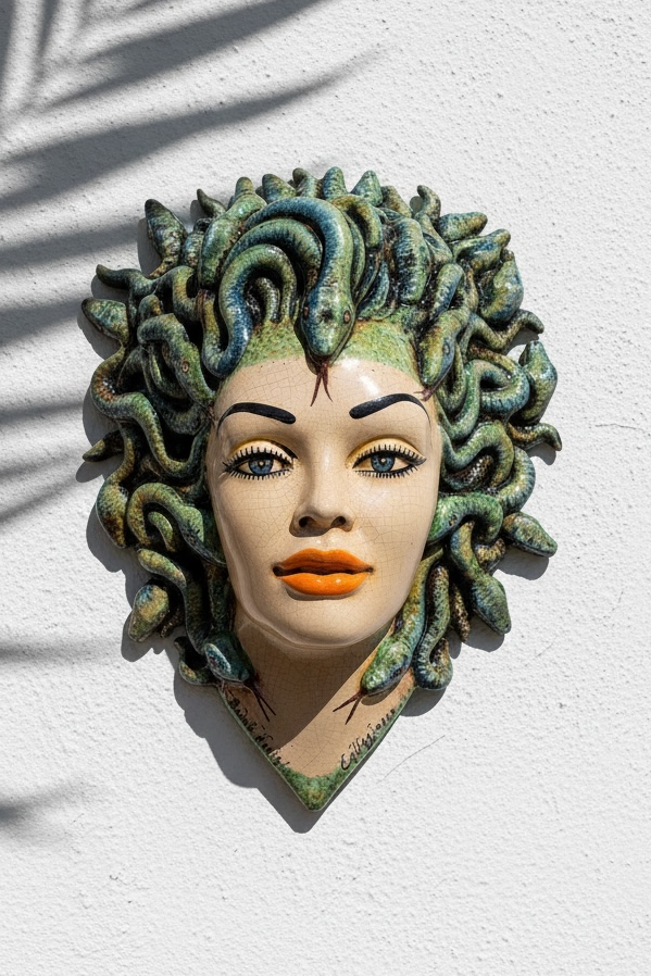 Cabeza de Medusa Gigante para pared