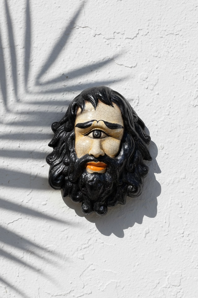 Cabeza de Polifemo para pared 35x30